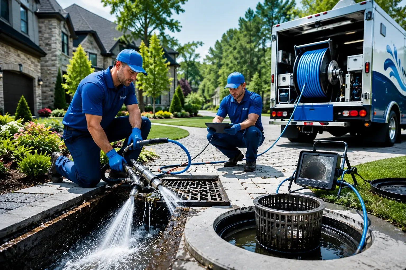 Local outdoor drain cleaning professionals in Vining, IA